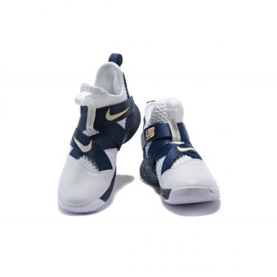 Nike Erkek Lebron Soldier 12 Xii Sfg Beyaz / Lacivert Basketbol Ayakkabısı Türkiye - X0NLG6TI